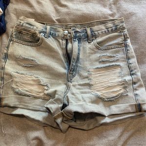 American Eagle Jean Mom Shorts